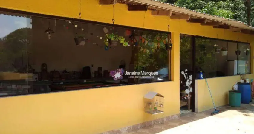 Chácara com 3 dormitórios à venda, 5000 m² por r$ 700.000,00 - bairro da lagoa - araçariguama/sp