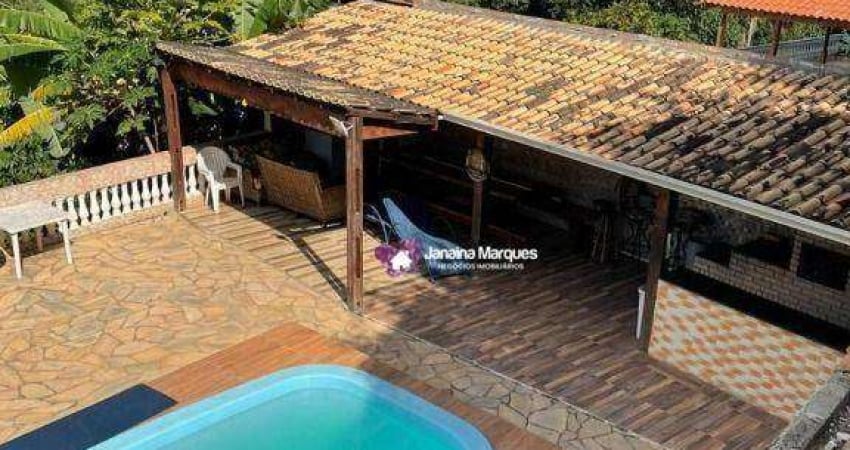 Chácara com 4 dormitórios, 3500 m² - venda por R$ 420.000,00 ou aluguel por R$ 2.000,00/mês - Santa Ella - Araçariguama/SP