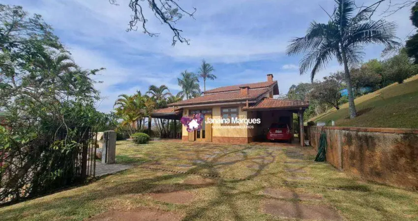 Chácara em condômino com 2 dormitórios à venda, 4031 m² por r$ 2.200.000 - condomínio residencial colinas - araçariguama/sp