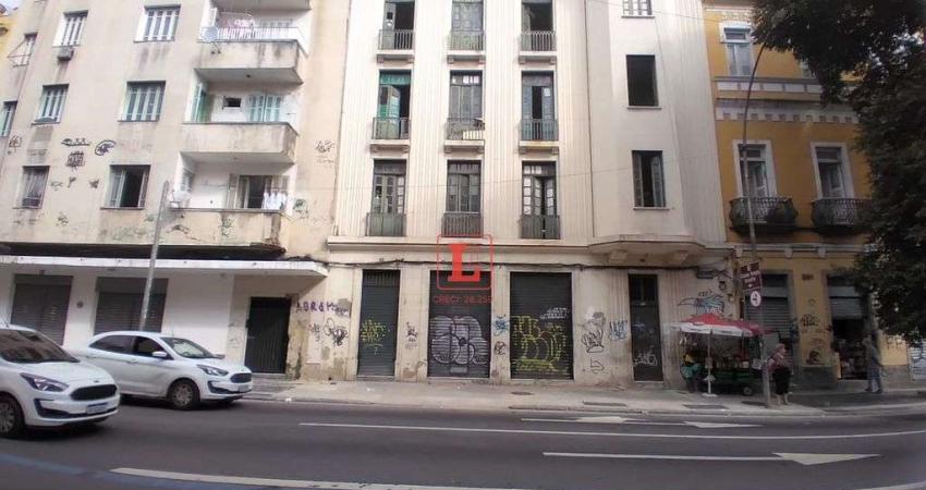 Prédio com vários conjugados no centro do Rio para venda e localização excelente