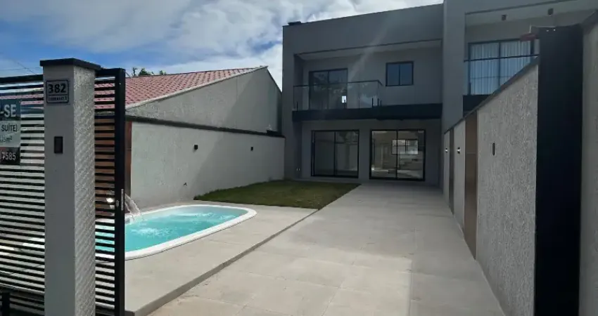 Ultima unidade. sobrado novo proximo a praia central de guaratuba .