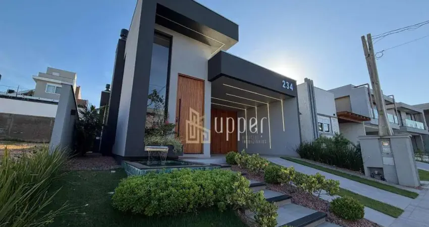 Casa com 3 dormitórios à venda, 156 m² por r$ 1.690.000,00 - condomínio cyrela landscape seminário - gravataí/rs