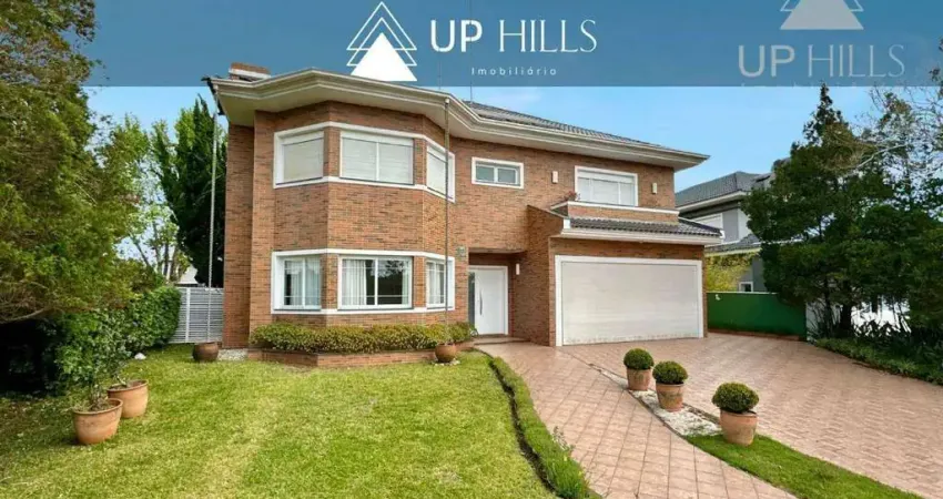 Casa com 5 dormitórios para alugar, 544 m² por r$ 20.520,00/mês - alphaville graciosa - pinhais/pr