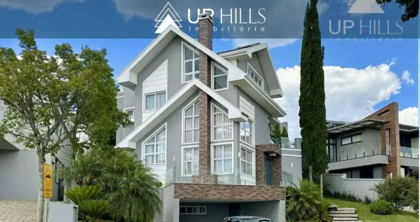 Casa com 4 dormitórios para alugar, 378 m² por r$ 27.780,00/mês - alphaville graciosa - pinhais/pr