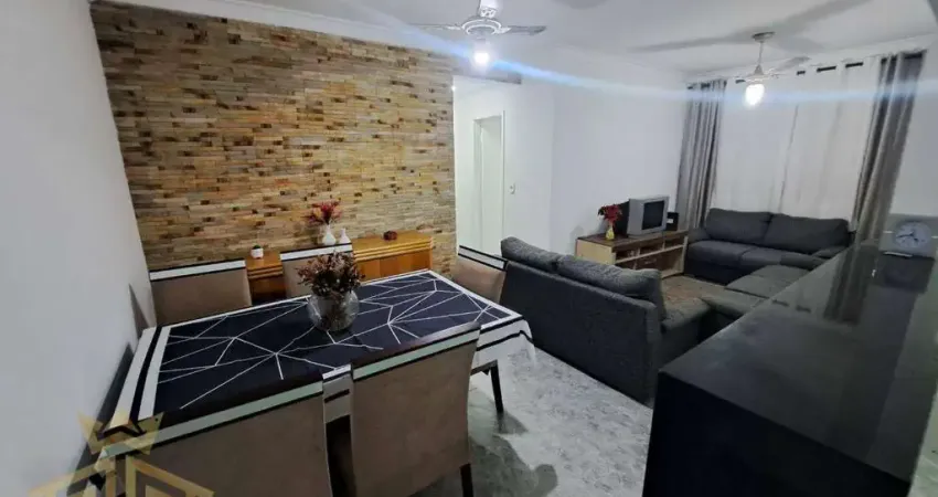 Apartamento reformado com vista lateral do mar na aviação – 2 dormitórios (1 suíte) – lazer completo!