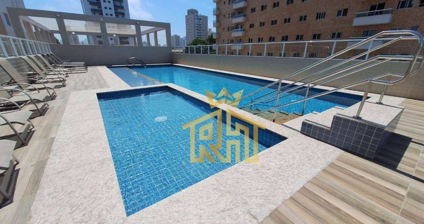 Apartamento à venda, 62 m² por R$ 516.000,00 - Aviação - Praia Grande/SP