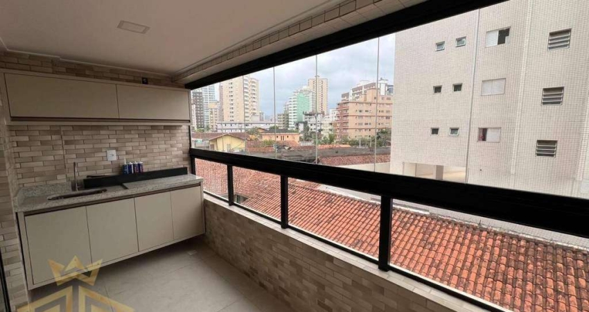 Apartamento à venda, 71 m² por R$ 495.000,00 - Vilamar - Praia Grande/SP
