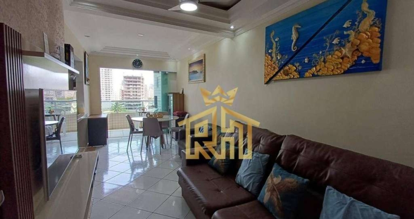 Apartamento à venda, 83 m² por R$ 535.000,00 - Vila Guilhermina - Praia Grande/SP