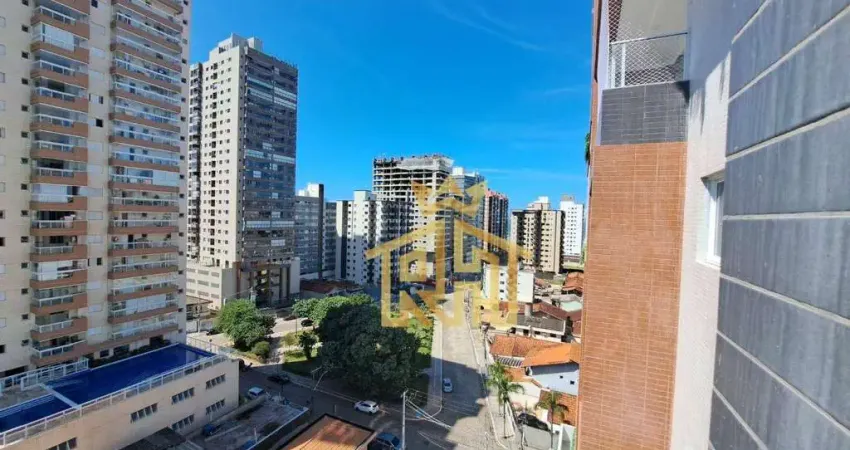 Apartamento com 2 dormitórios para alugar, 67 m² por R$ 4.000,02/mês - Vila Guilhermina - Praia Grande/SP