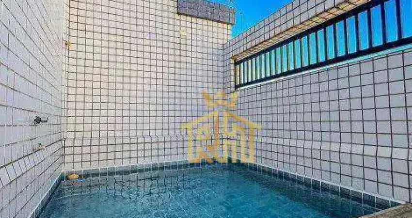 Cobertura à venda, 116 m² por R$ 690.000,00 - Vila Guilhermina - Praia Grande/SP