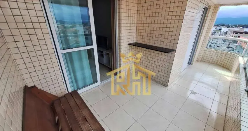 Apartamento, 76 m² - venda por R$ 460.000,00 ou aluguel por R$ 2.800,02/mês - Aviação - Praia Grande/SP