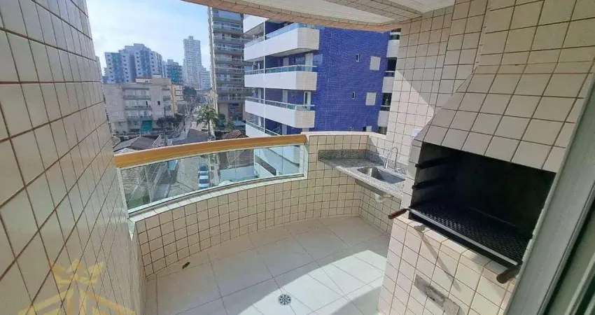 Apartamento com 2 dormitórios à venda, 70 m² por R$ 405.000,00 - Aviação - Praia Grande/SP