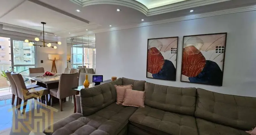 Apartamento com 3 dormitórios à venda, 134 m² por R$ 870.000,00 - Vila Guilhermina - Praia Grande/SP