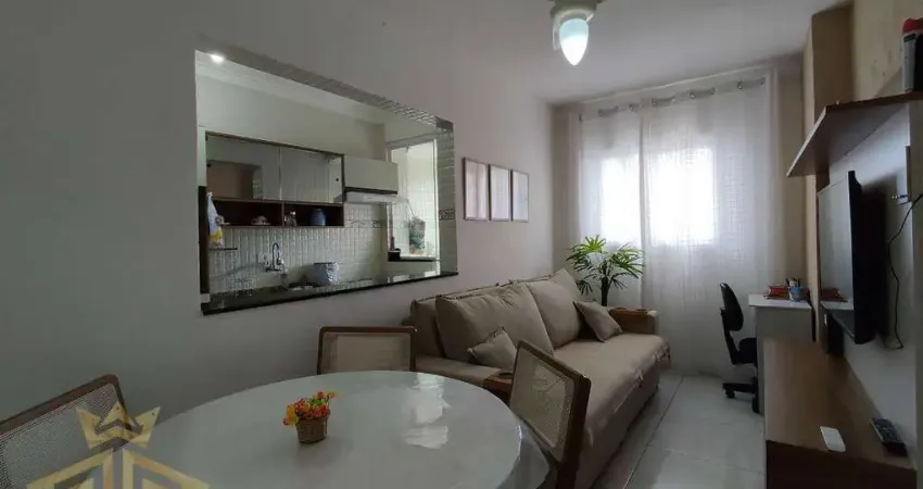 Apartamento de 1 dormitório no bairro de Vila Tupi em Praia Grande - SP