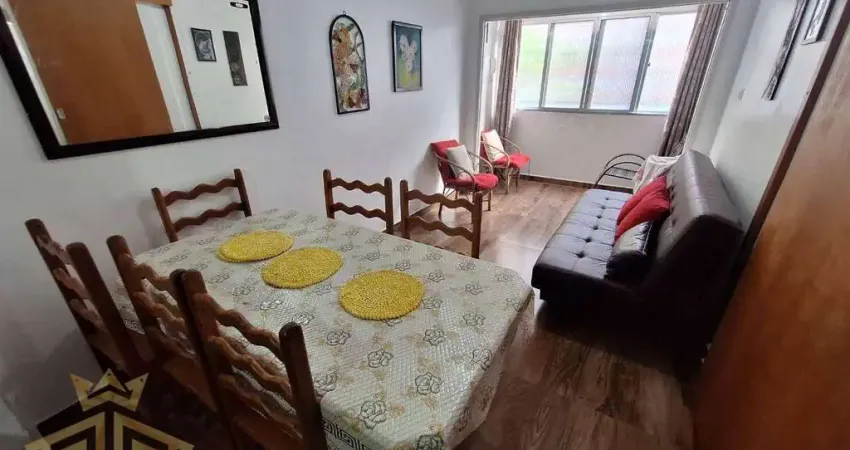 Apartamento Mobiliado - 1 dormitório espaçoso - 1 vaga coletiva - Vila Tupi - Praia Grande