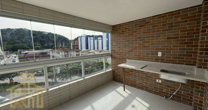 Apartamento de 2 quartos, 1 suíte no Canto do Forte - Praia Grande