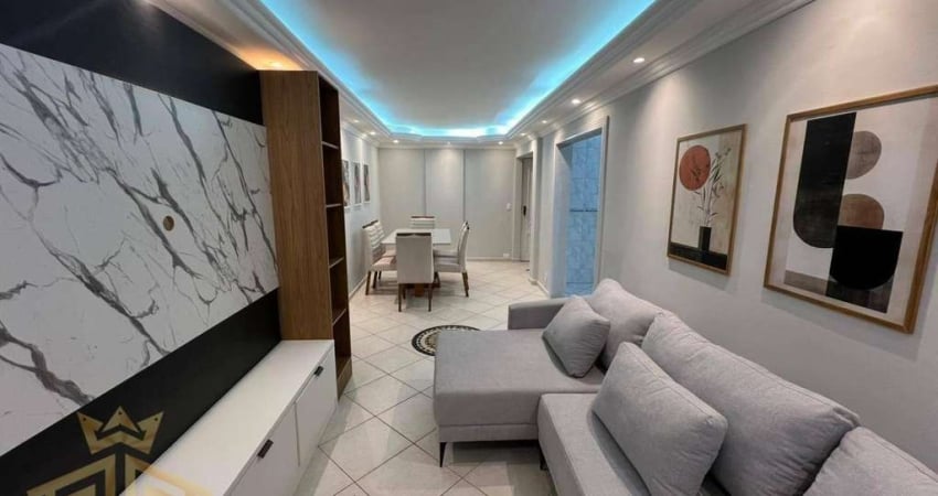 Apartamento de 2 quartos no bairro de Guilhermina - Praia Grande