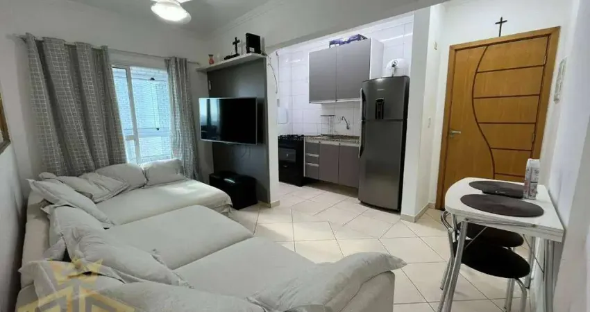 Apartamento de 2 dormitórios (1suíte) no bairro de Vila Guilhermina em Praia Grande - SP