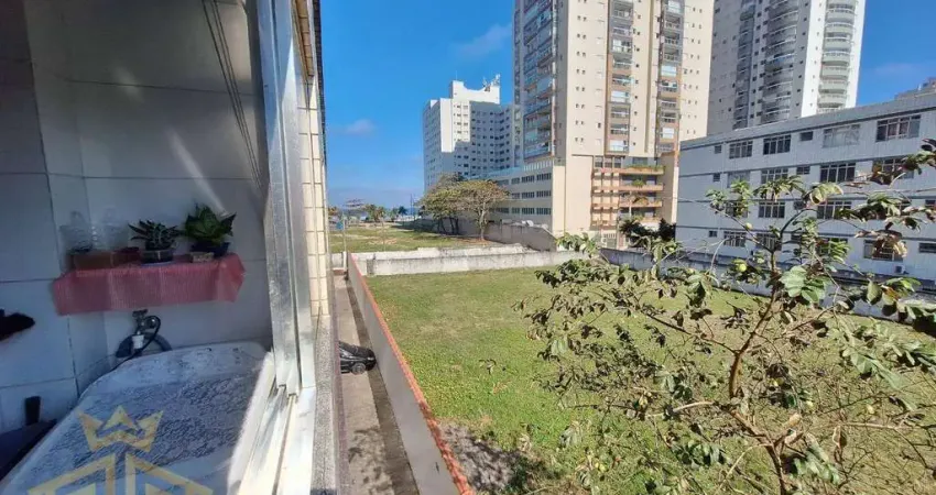 Apartamento 02 dormitórios semi mobiliado - aviação - praia grande