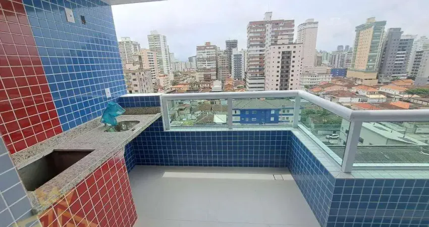 Apartamento com 2 dormitórios à venda, 66 m² por r$ 502.020,00 - vila guilhermina - praia grande/sp