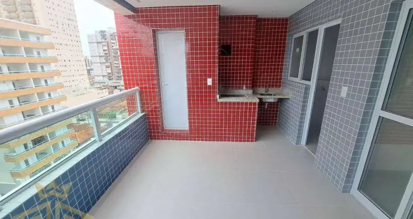 Apartamento com 2 dormitórios à venda, 81 m² por r$ 626.970,00 - vila guilhermina - praia grande/sp