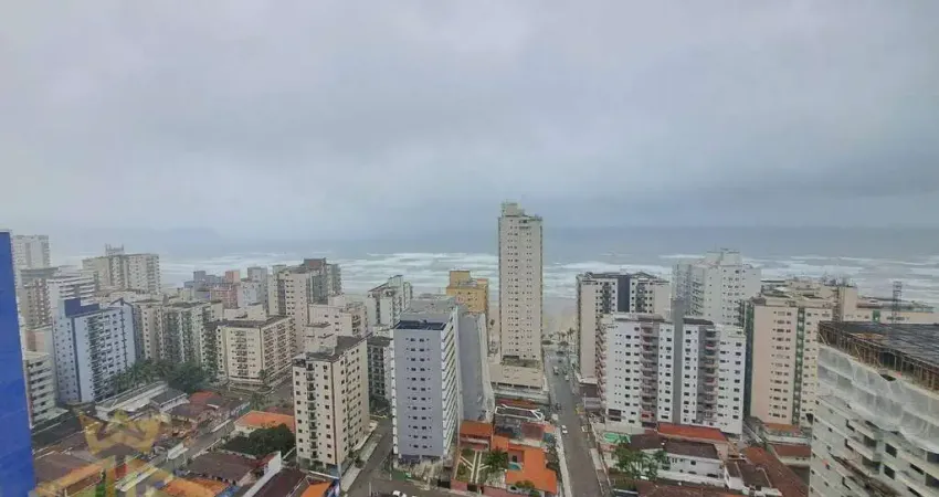 ??? apartamento novo de alto padrão com vista da praia – 03 suítes – sacada gourmet – aviação, praia grande