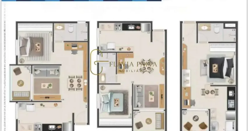 Apartamento com 1 quarto à venda na Avenida Talita Regazzini Verçosa, 160, Ribeirânia, Ribeirão Preto