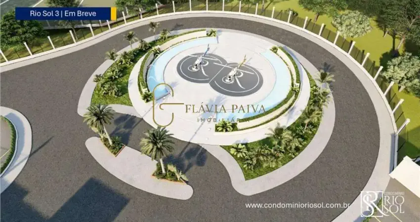 Terreno em condomínio fechado à venda na Estrada Municipal, 100, Centro, Rifaina