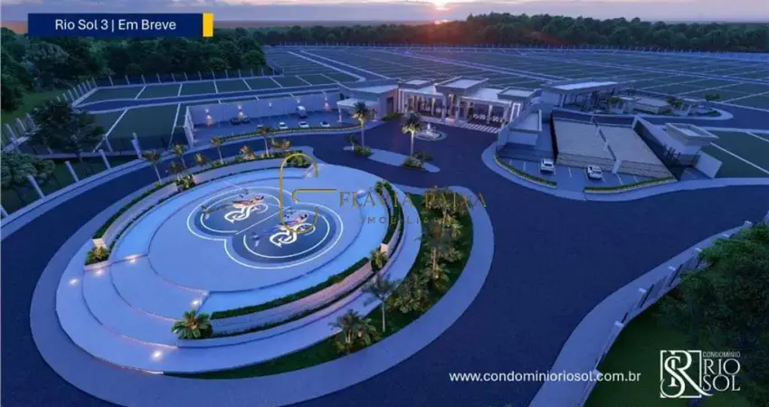 Terreno em condomínio fechado à venda na Estrada Municipal, 100, Centro, Rifaina