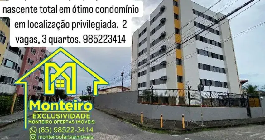 Lindo apto todo projetado excelente condomínio nascente total localização privilegiada
