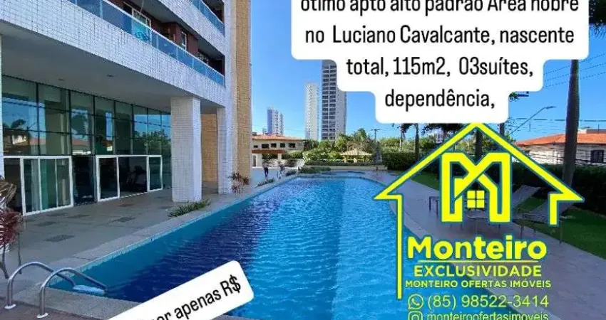 A melhor e única oportunidade espetacular apto alto padrão área nobre luciano Cavalcante