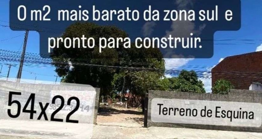 Oferta de um excelente tereno de esquina na Cidade dos Funcionarios