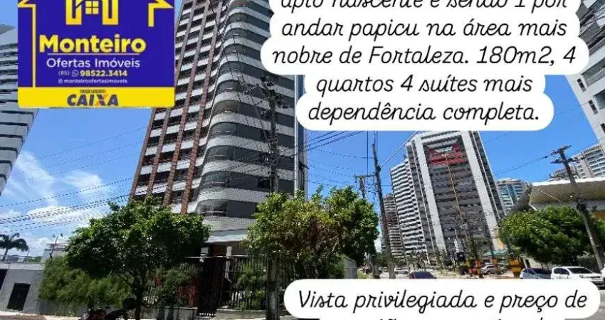 Oportunidade e oferta de um espetacular apto 1 por andar área nobre