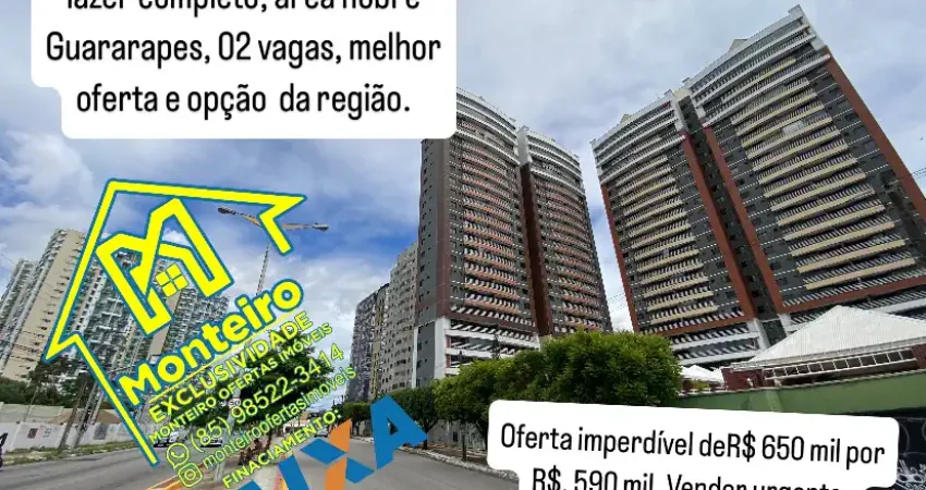 Oportunidade única espetacular apto ara nobre ao lado do Iguatemi nascente total preço  de ocasião. .