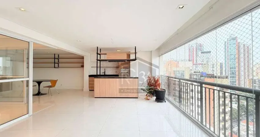 Apartamento com 3 dormitórios à venda, 202 m² por r$ 2.890.000,00 - jardim anália franco - são paulo/sp