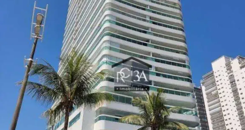 Apartamento com 3 dormitórios à venda, 119 m² por R$ 1.800.000 - Canto do Forte - Praia Grande/SP