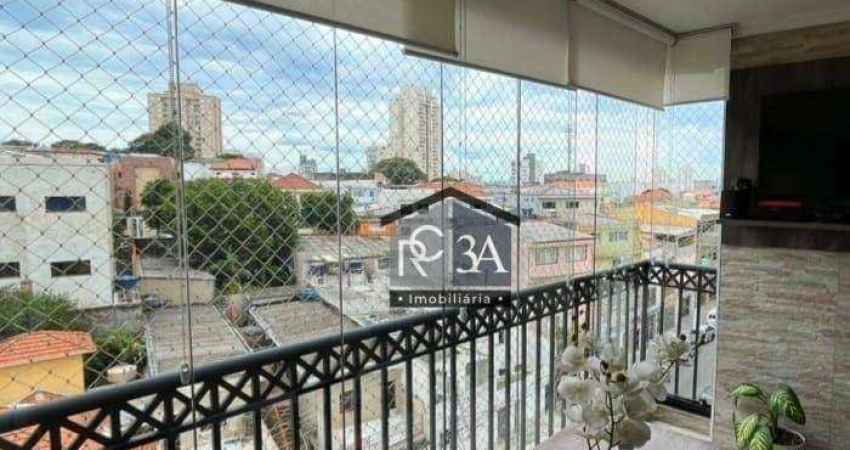 Apartamentara vender, 92m ², varanda com churrasqueira e 3 vagas. Rua Horácio de Castilho, Vila Maria - SP