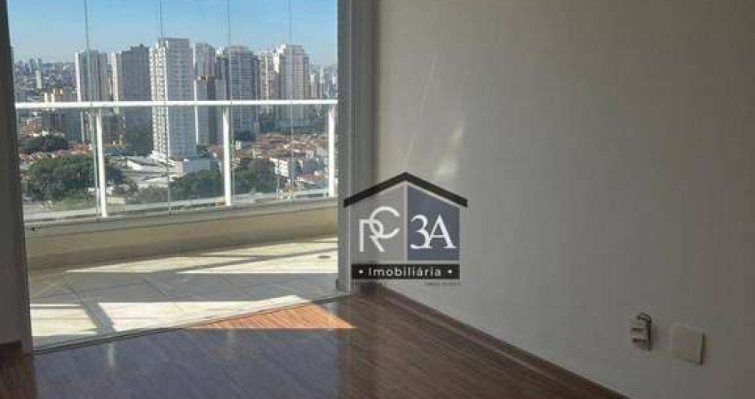 Apartamento para comprar com 50m², 1  dormitório, varanda e 1 vaga. Rua Serra de Bragança - Tatuapé - SP