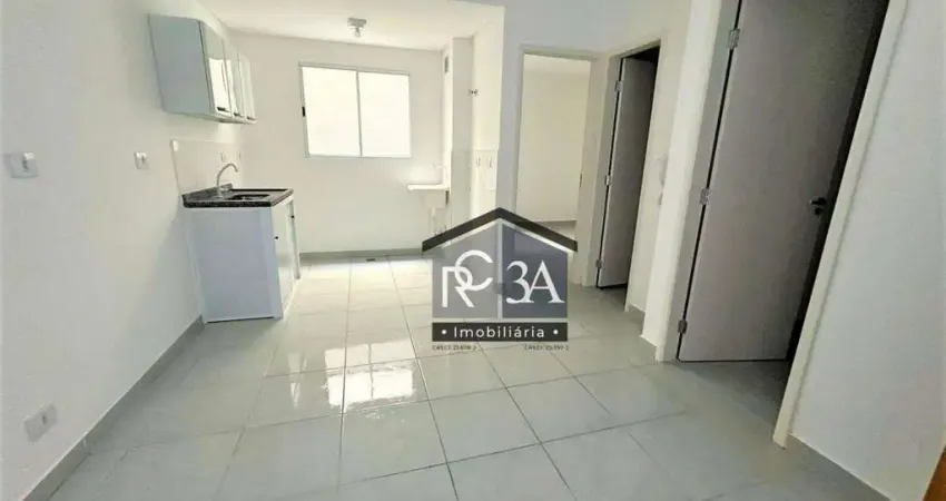 Apartamento com 2 dormitórios para alugar, 36 m² - Cidade Patriarca - São Paulo/SP