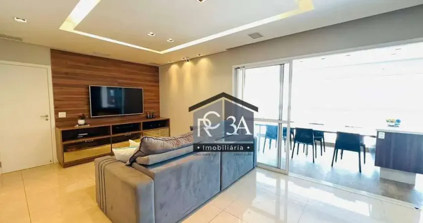 Apartamento com 3 dormitórios à venda, 141 m² - jardim anália franco - são paulo/sp