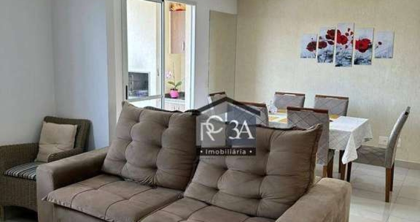 Apartamento com 2 dormitórios para alugar, 76 m² por R$ 5.300,00/mês - Anália Franco - São Paulo/SP