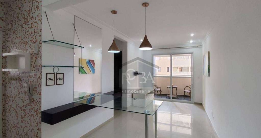 Apartamento com 2 dormitórios para alugar, 55 m²- Tatuapé - São Paulo/SP