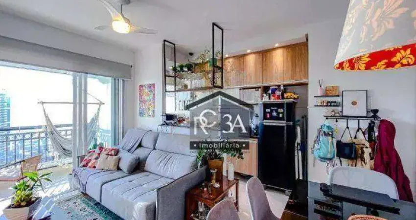 Apartamento com 1 dormitório à venda, 40 m² por R$ 600.000,00 - Anália Franco - São Paulo/SP