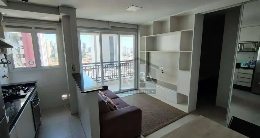 Apartamento com 1 dormitório para alugar, 40 m² por r$ 3.867,08/mês - jardim anália franco - são paulo/sp