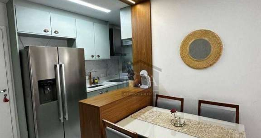 Apartamento com 2 dormitórios, 57 m² - venda / aluguel - Tatuapé - São Paulo/SP