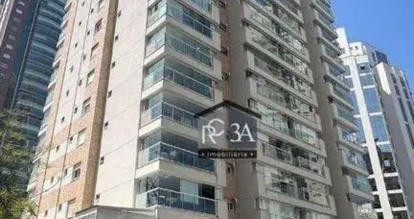 Apartamento com 1 dormitório para alugar, 53 m² por R$ 4.790,00 - Jardim Anália Franco - São Paulo/SP