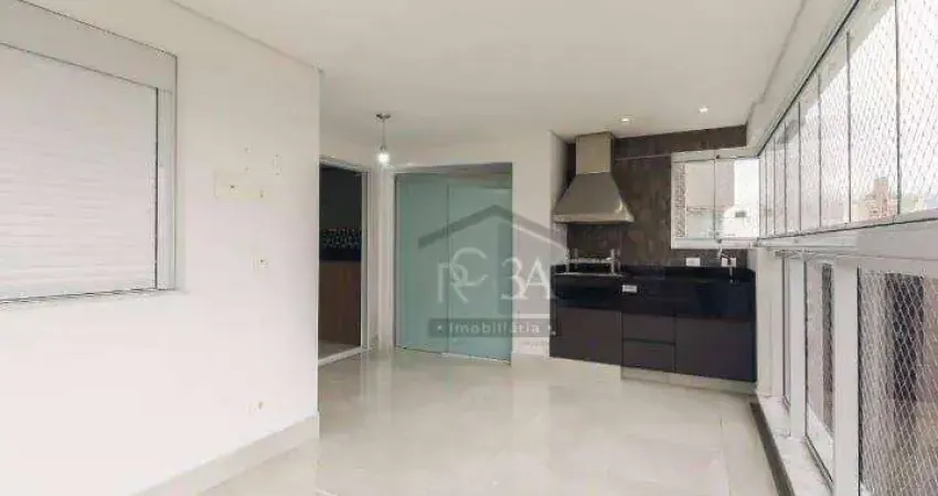 Apartamento  para alugar com 2 dormitórios , varanda gourmet com 82 m² - Tatuapé - São Paulo/SP