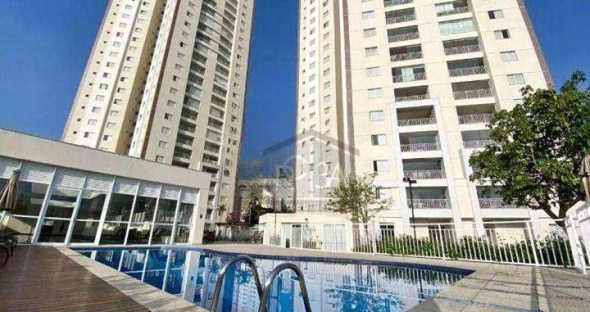 Apartamento com 3 dormitórios para alugar, 106 m²  - Tatuapé - São Paulo/SP