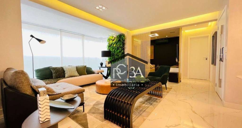 Apartamento com 2 dormitórios à venda, 153 m² por R$ 2.500.000,00 - Jardim Anália Franco - São Paulo/SP