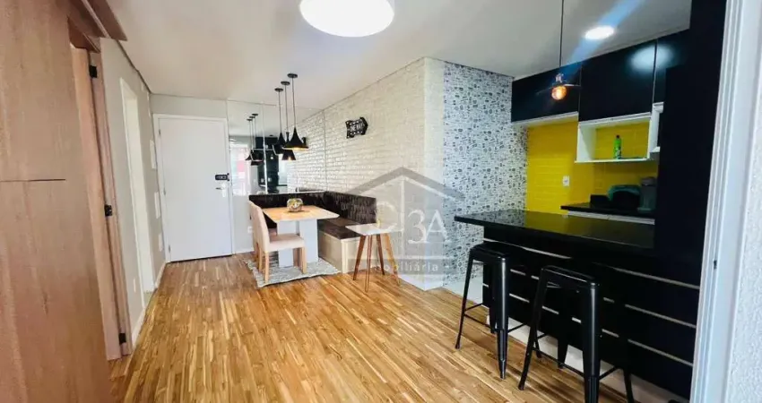 Apartamento com 1 dormitório para alugar, 52 m² por R$ 4.530,00/mês - Jardim Anália Franco - São Paulo/SP